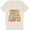 Always Choose Joy Female Tee
