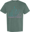 Looking Up Chicago Skyline Lyric Tee