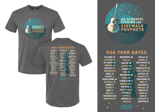 2026 Acoustic Tour Tee
