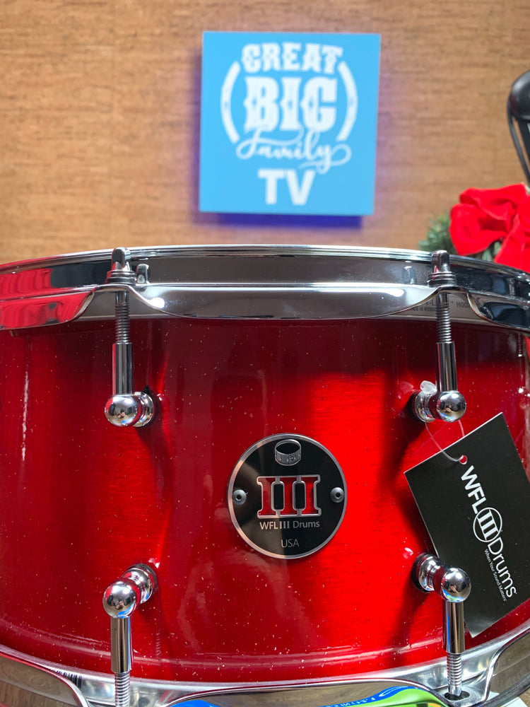 WFL III Snare Drum 12/11/2020 (Autographed!) [Great Big Family Christmas 2020]
